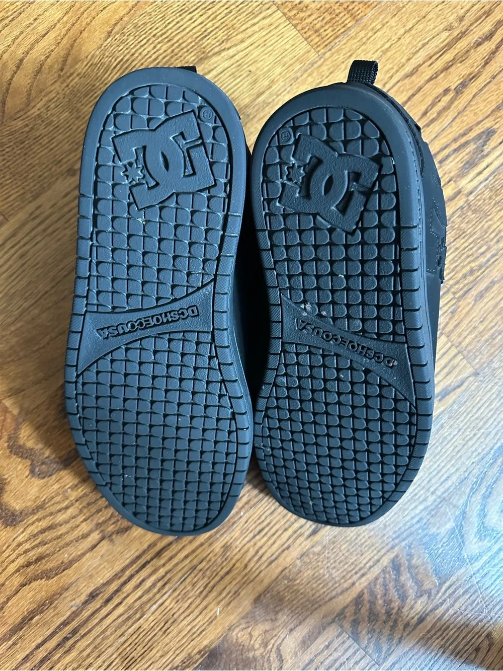 DC Men’s All-Black Low-Top Sneakers